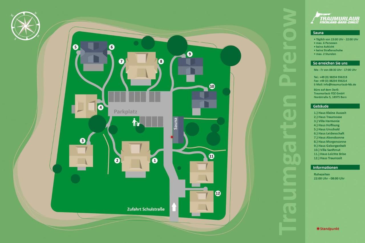 Traumgarten Villa Harmonie Prerow Kültér fotó